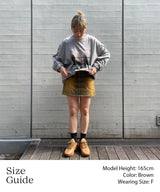 Circle Cut-Out Mini Skirt-Cycle by myob-Forget-me-nots Online Store