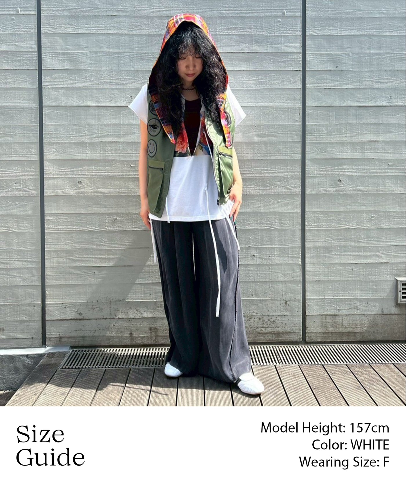 tシャツ カットオフ デザインプリントTシャツ FMN-25SS-CS-007 レディース セール】カットオフ デザインプリントTシャツ FMN-25SS-CS-007