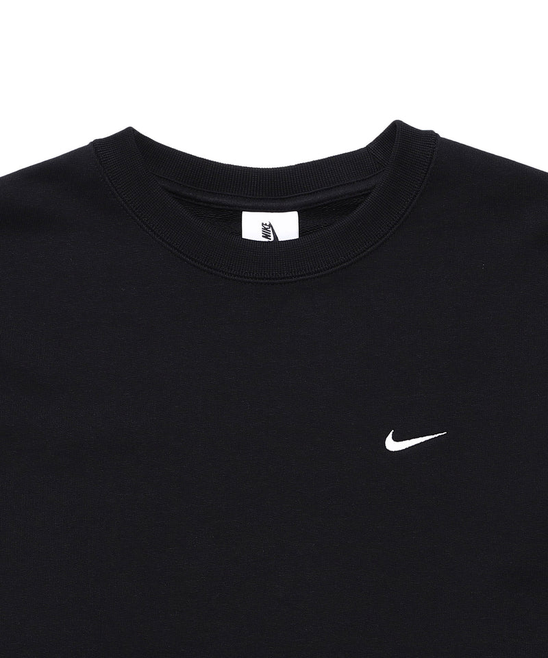 Nike Solo Swoosh Ft L/S Crew-NIKE-Forget-me-nots Online Store