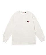 Eco Hybrid Box Logo Embroidery L/S Tee-NANGA-Forget-me-nots Online Store