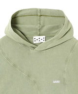 Hooded T-Shirt Green-AVAVAV-Forget-me-nots Online Store