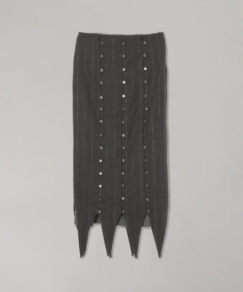 Panel Pencil Skirt-AVAVAV-Forget-me-nots Online Store