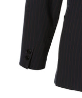 Stretch Stripe Fitted Blazer-GANNI-Forget-me-nots Online Store