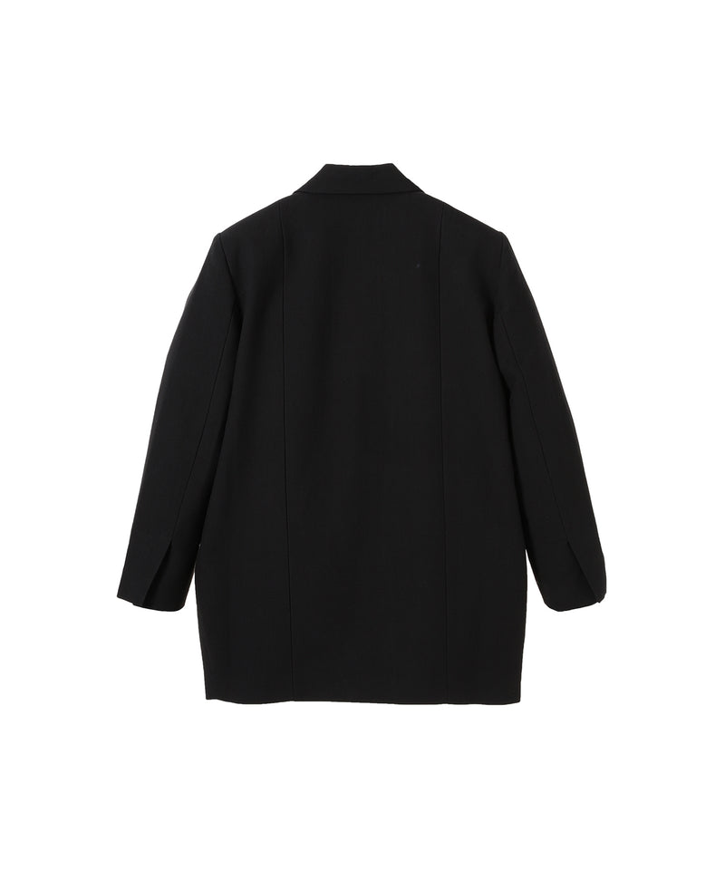 Cotton Suiting Oversized Blazer-GANNI-Forget-me-nots Online Store