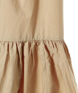 Cotton Poplin Maxi Flounce Skirt-GANNI-Forget-me-nots Online Store