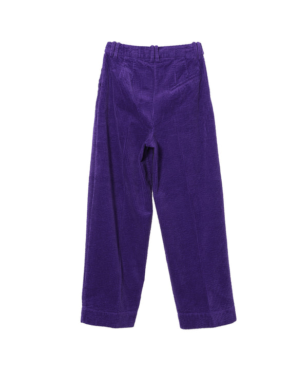 Corduroy Relaxed Pleated Pants-GANNI-Forget-me-nots Online Store