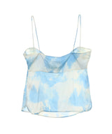 Printed Satin Slip Top-GANNI-Forget-me-nots Online Store