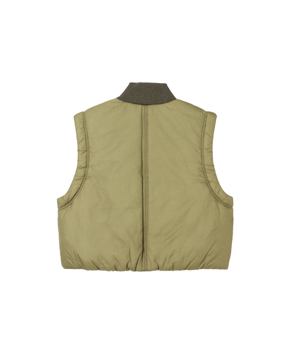 Quilt Short Vest-GANNI-Forget-me-nots Online Store