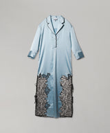 Satin Lace Shirt Dress-GANNI-Forget-me-nots Online Store