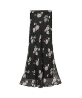 Fluid Crepe Maxi Skirt-GANNI-Forget-me-nots Online Store