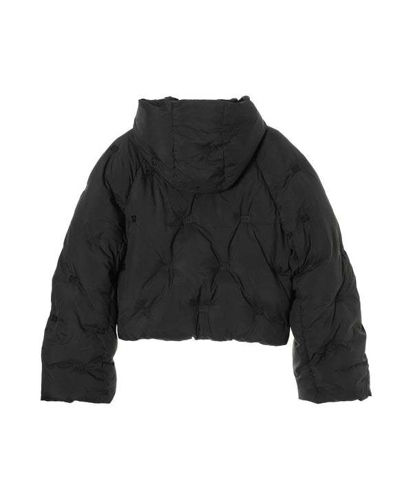 Nylon Tech Puffer Short Jacket-GANNI-Forget-me-nots Online Store