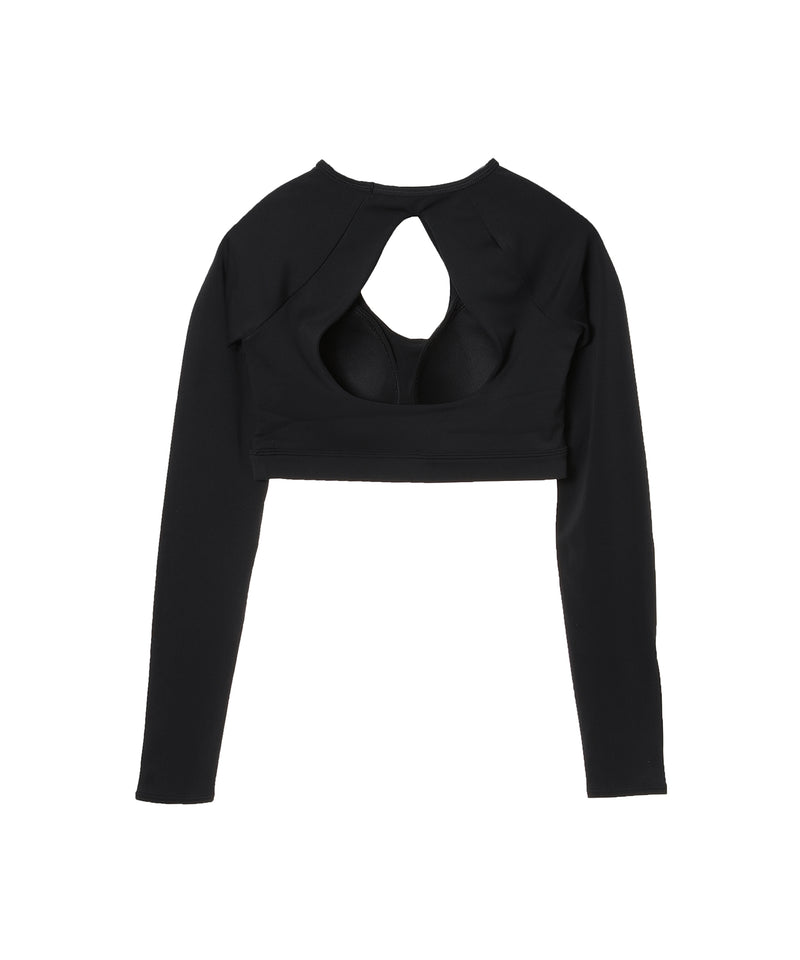 Nike Wmns L/S Crop Top Bra-NIKE-Forget-me-nots Online Store