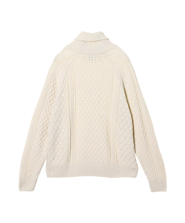 Nike Nl L/S Cable Knit Turtleneck-NIKE-Forget-me-nots Online Store