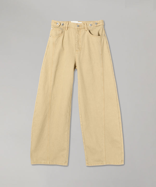 Denim Washed Pants-Feng Chen Wang-Forget-me-nots Online Store