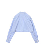 Cropped Shirts-Forget-me-nots-Forget-me-nots Online Store