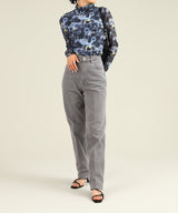 Pigment Dyeing Denim Pants-Forget-me-nots-Forget-me-nots Online Store