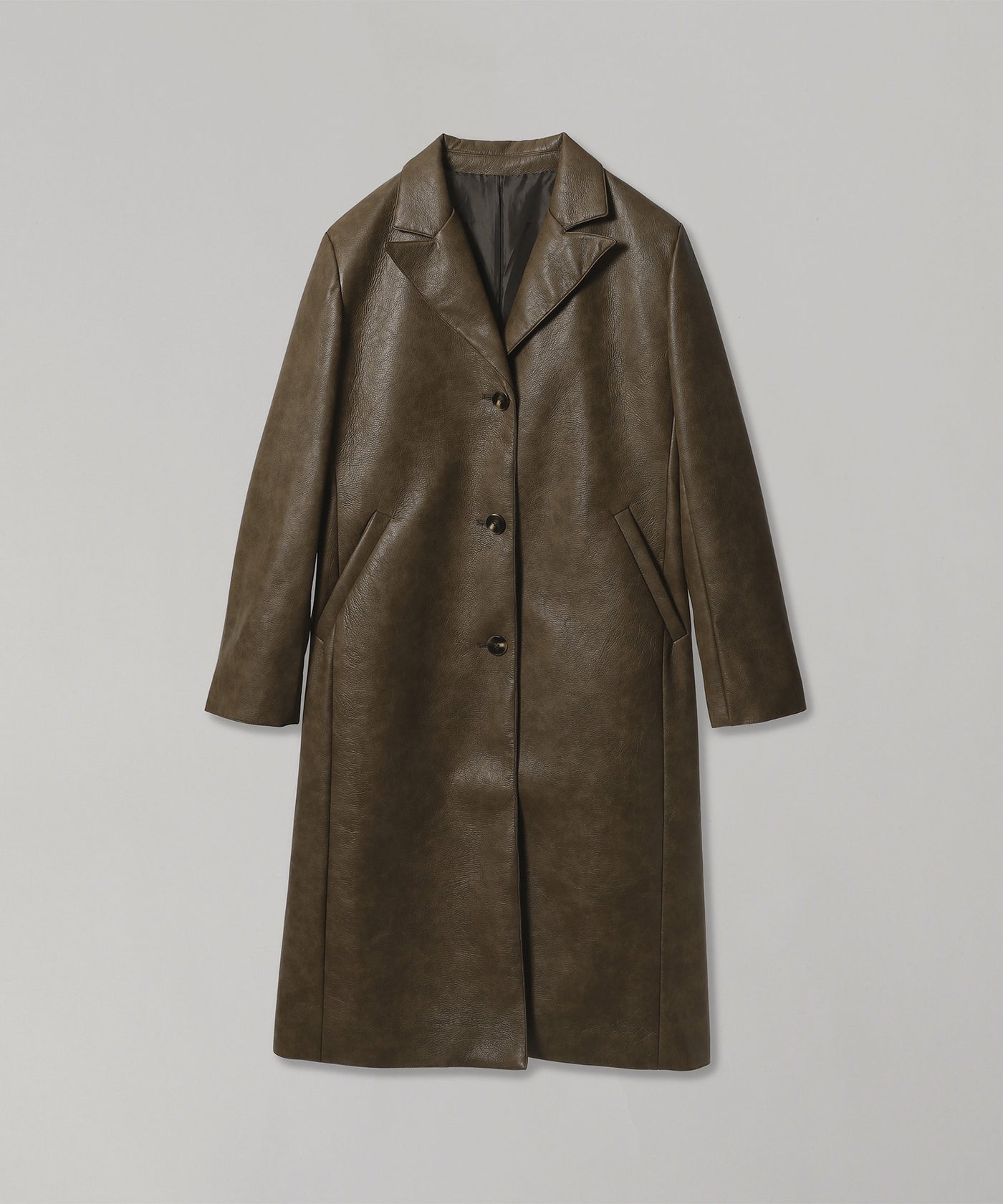 フォーゲットミーノッツ(Forget-me-nots)|Leather Long Chester フォーゲットミーノッツ(Forget-me-nots)|Leather Long Chester