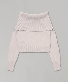 Off Shoulder Knit-Forget-me-nots-Forget-me-nots Online Store
