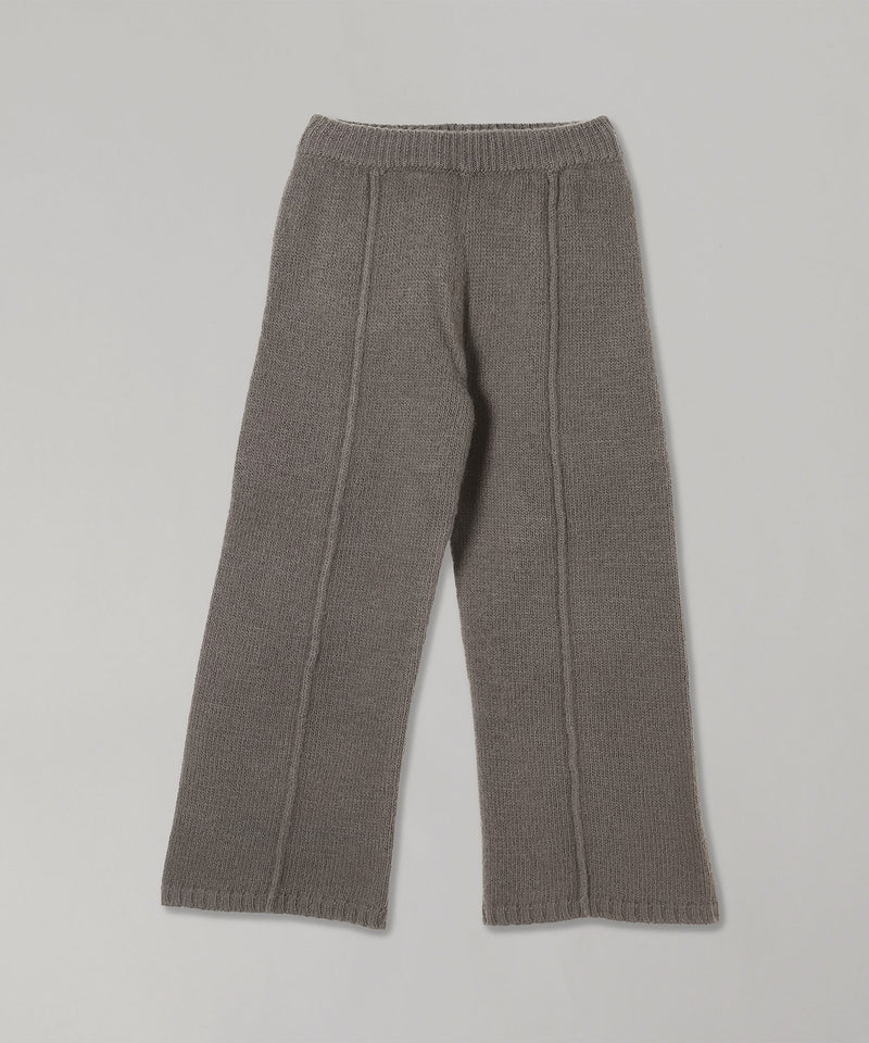 Rib Knit Pants-Forget-me-nots-Forget-me-nots Online Store