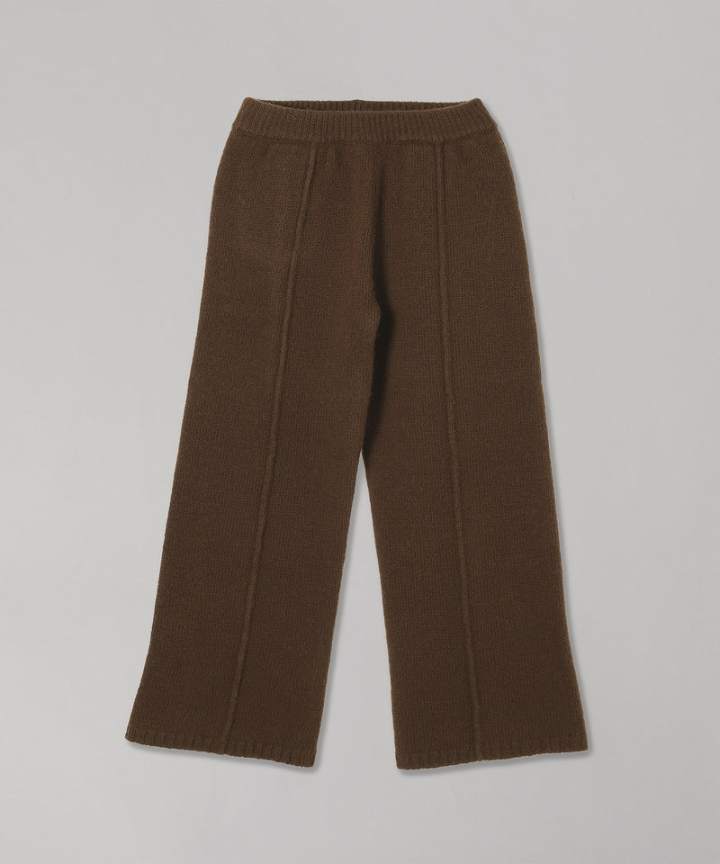 Rib Knit Pants-Forget-me-nots-Forget-me-nots Online Store