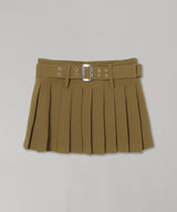 Pleats Mini Skirt-Forget-me-nots-Forget-me-nots Online Store