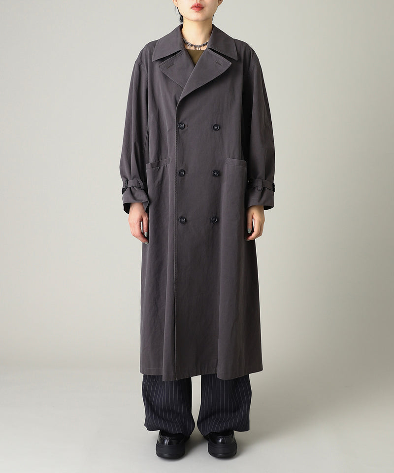 Maxi Trench Coat-Forget-me-nots-Forget-me-nots Online Store
