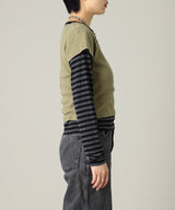 Layered Tee-Forget-me-nots-Forget-me-nots Online Store