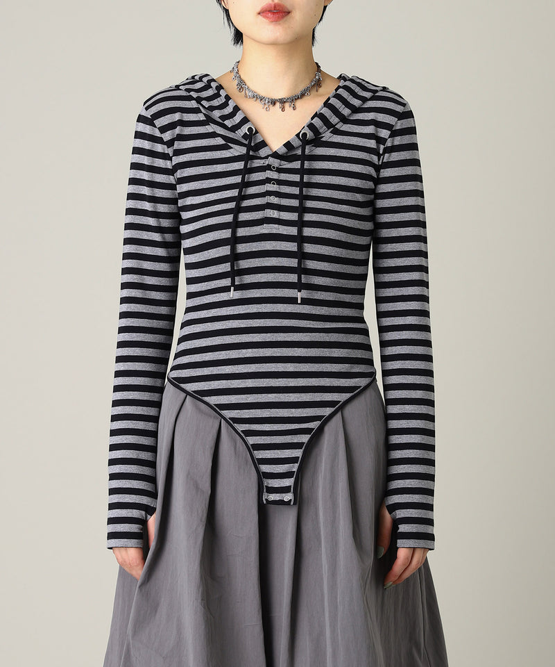 Hooded Body Suite-Forget-me-nots-Forget-me-nots Online Store