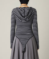 Hooded Body Suite-Forget-me-nots-Forget-me-nots Online Store