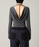 Back Open Body Suite-Forget-me-nots-Forget-me-nots Online Store