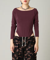 Back Open Body Suite-Forget-me-nots-Forget-me-nots Online Store