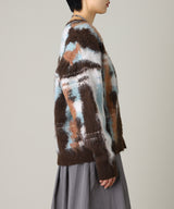 Mohair Marble Cardigan-Forget-me-nots-Forget-me-nots Online Store