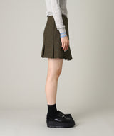 Wool Mini Skirt-Forget-me-nots-Forget-me-nots Online Store
