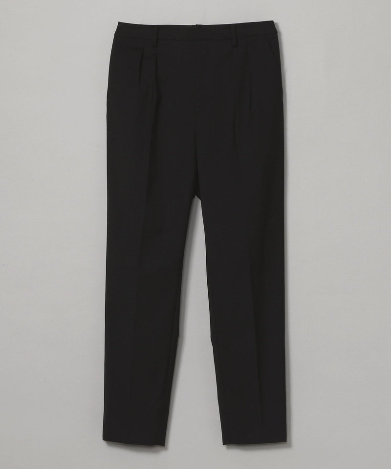 Double Tuck Tapered Slacks-Forget-me-nots-Forget-me-nots Online Store