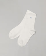 Logo Rib Socks-Forget-me-nots-Forget-me-nots Online Store