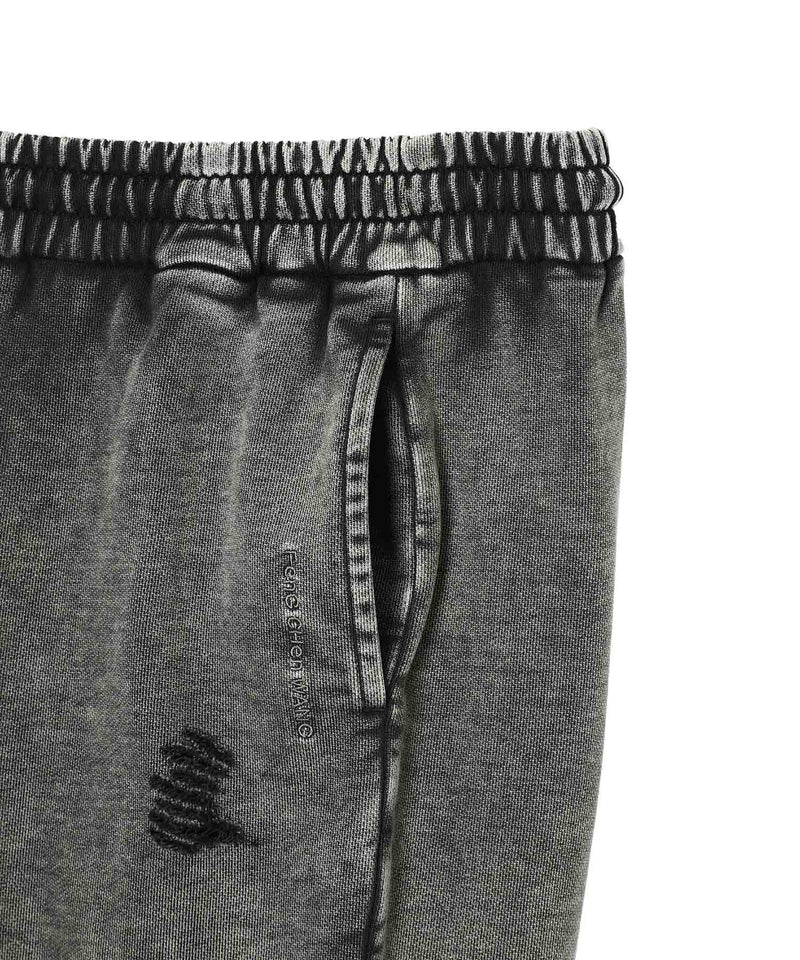 Panelled Straight Sweatpants-Feng Chen Wang-Forget-me-nots Online Store