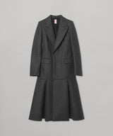 Bonded Wool Tailored Coat-FETICO-Forget-me-nots Online Store