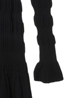 Stripe Knit Midi Dress-FETICO-Forget-me-nots Online Store