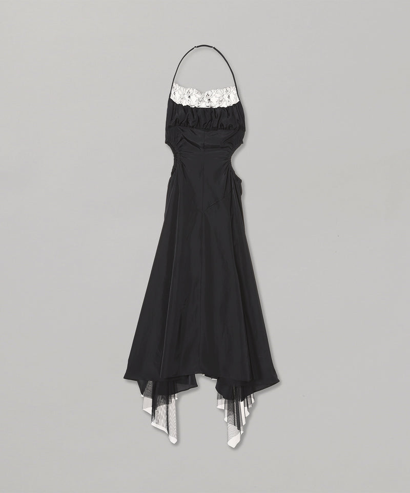 フェティコ(FETICO)｜Satin Halter Dress｜スニーカー・ファッションの