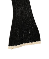 Lace Knit V-Neck Bodysuit-FETICO-Forget-me-nots Online Store