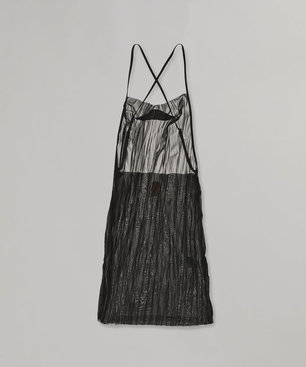 Wrinkle Sheer Cami Dress-FETICO-Forget-me-nots Online Store