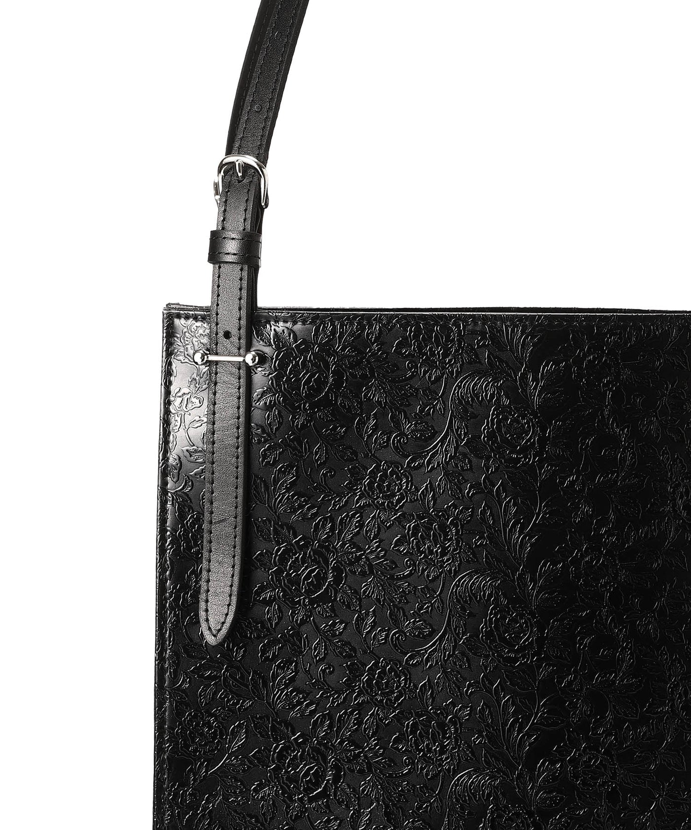 フェティコ(FETICO)｜Flower-Embossed Tote Bag｜スニーカー 