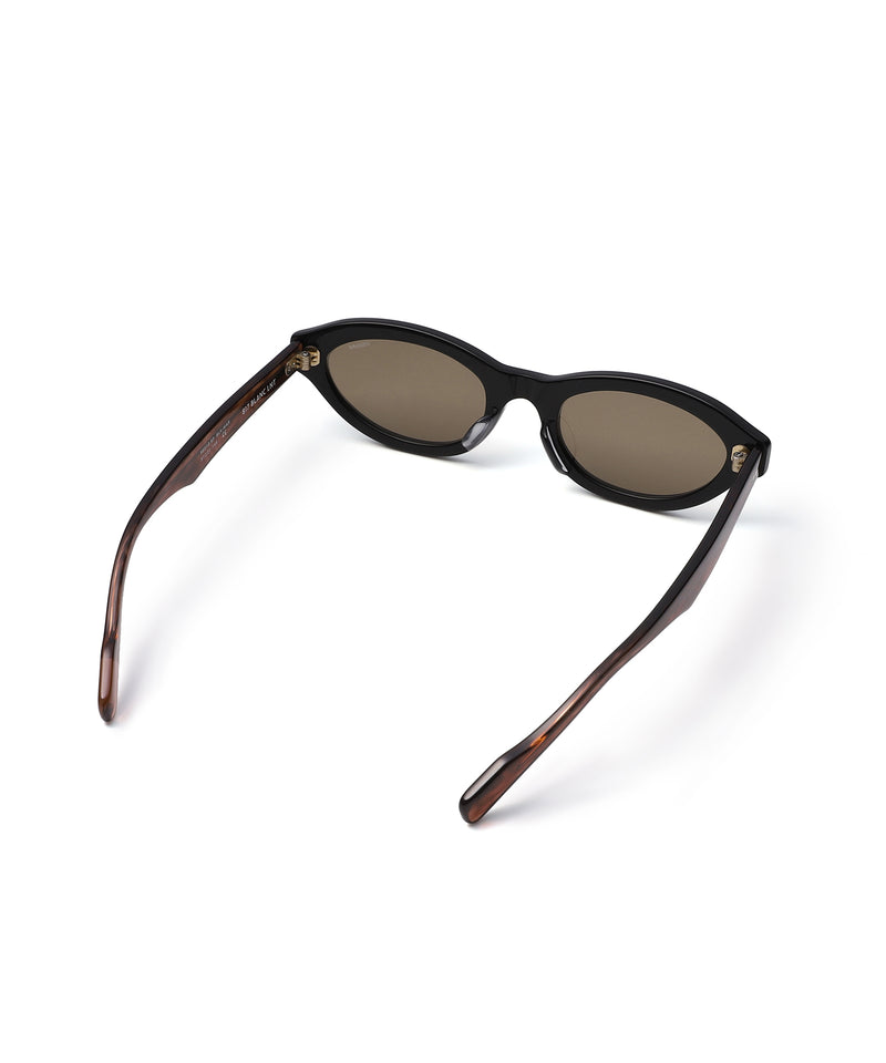 × Blanc Oval-Frame Sunglasses-FETICO-Forget-me-nots Online Store