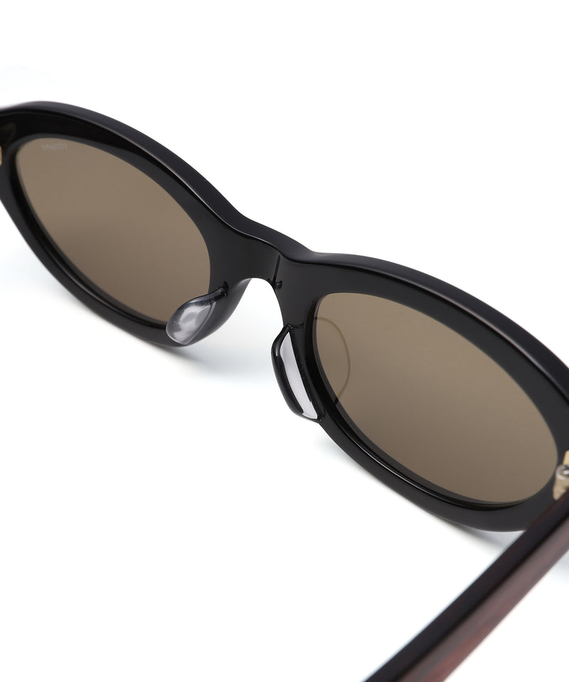 × Blanc Oval-Frame Sunglasses-FETICO-Forget-me-nots Online Store