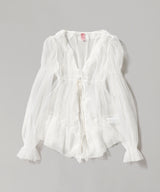 Baby Doll Blouse-FETICO-Forget-me-nots Online Store