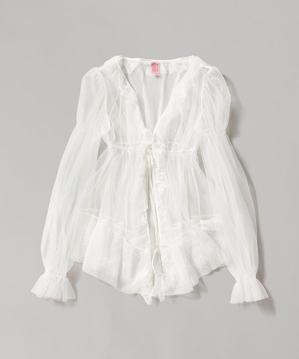 Baby Doll Blouse-FETICO-Forget-me-nots Online Store