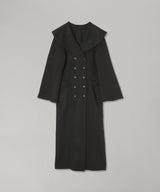 Sailor Collar Wool Coat-FETICO-Forget-me-nots Online Store