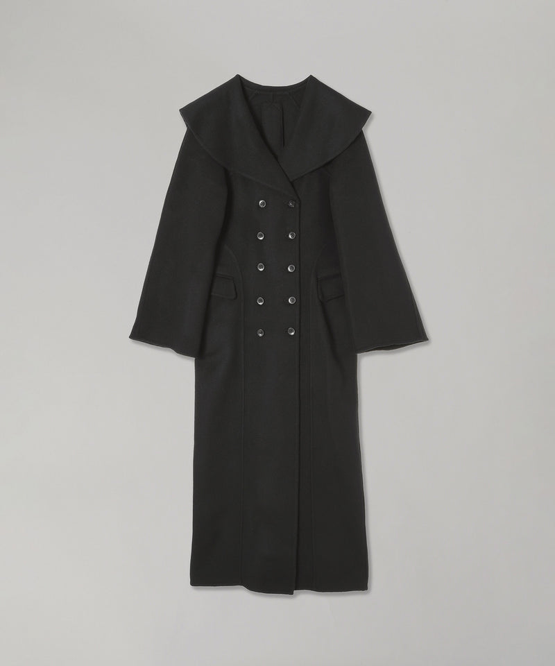 Sailor Collar Wool Coat-FETICO-Forget-me-nots Online Store