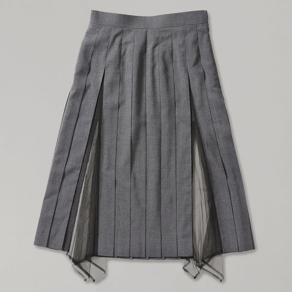 CUT-OUT DENIM MIDI SKIRT – FETICO Official Online Shop