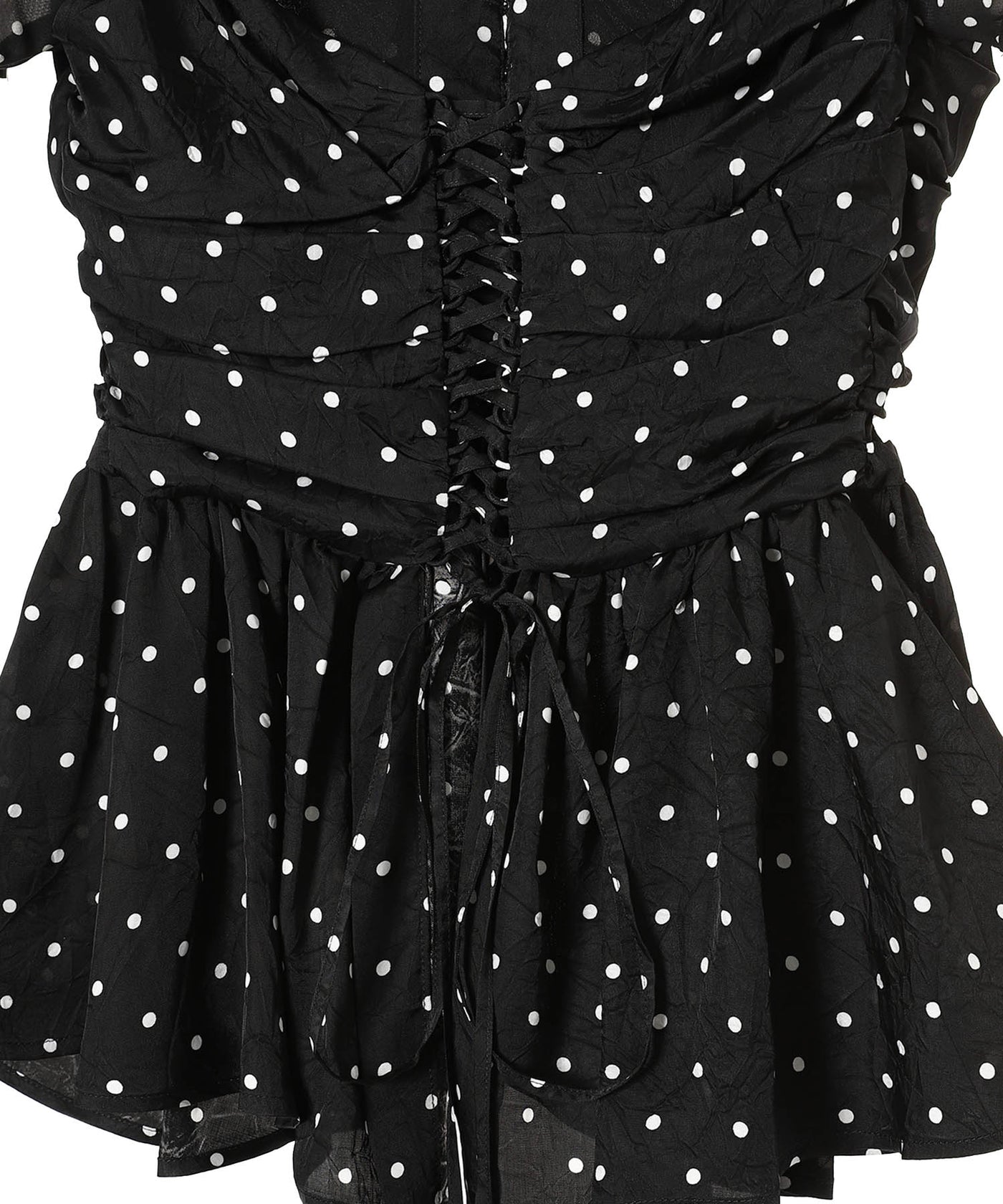 fetico Gathered Twill Blouse